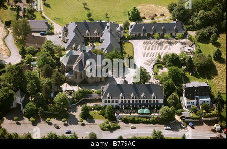 Photo aérienne, Weitmar monastère cistercien, de la Ruhr, Bochum, Rhénanie du Nord-Westphalie, Allemagne, Europe Banque D'Images
