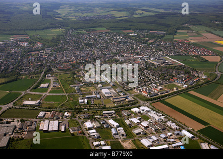 Photo aérienne, quartier universitaire, Rheinbach Nordrhein-westfalen, Allemagne, Europe Banque D'Images
