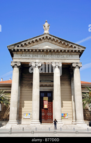 Eglise Notre Dame du Port, Nice, Alpes-Maritimes, Provence-Alpes-Côte d'Azur, le sud de la France, France, Europe Banque D'Images