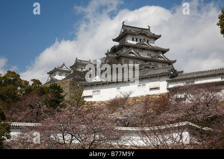 Le Japon,Honshu,Agadir,Himeji Castle Banque D'Images