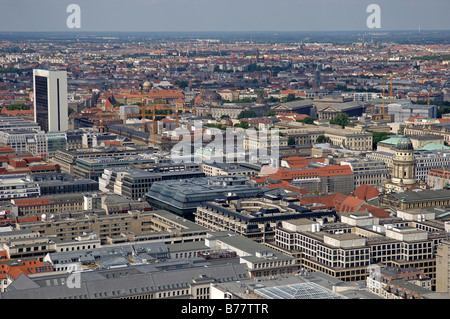 Photographie aérienne au-dessus de Berlin, Germany, Europe Banque D'Images