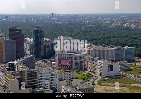 Potsdamer et la Leipziger Platz à Berlin, Germany, Europe Banque D'Images