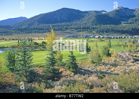 Snow Creek Golf Course à Mammoth Lakes en Californie Banque D'Images