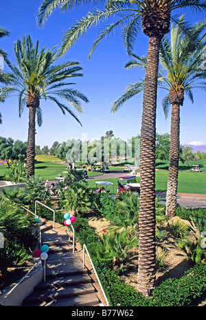 Golf à l'hôtel Hyatt à Gainey Ranch près de Phoenix Scottsdale en Arizona Banque D'Images