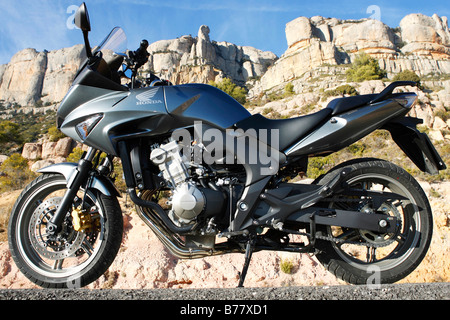 Moto, Honda CBF 600 Banque D'Images