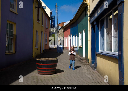 Vue sur la rue Kinsale, Cork Irlande Banque D'Images