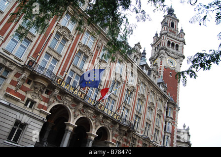 La vieille bourse de Lille, Place du Théâtre Lille France Banque D'Images