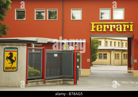 L'usine Ferrari à Maranello, Italie Banque D'Images