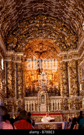 Igreja de São Francisco Salvador de Bahia, Brésil Banque D'Images