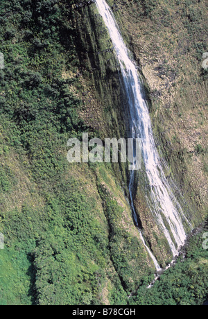 Hawaii chute d'eau Banque D'Images