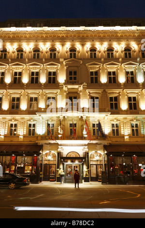 L'hôtel Sacher, ville, Vienne, Autriche, Europe Banque D'Images