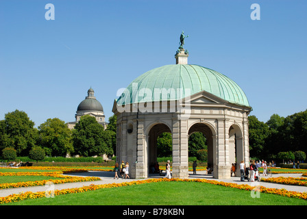 Dianatempel, petit temple, dans le Hofgarten, centre-ville, Munich, Haute-Bavière, Allemagne, Europe Banque D'Images