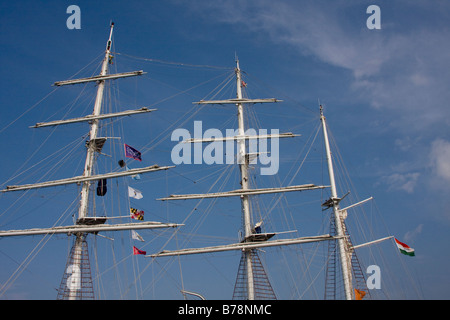 INS TARANGINI À KOCHI, Kerala Banque D'Images