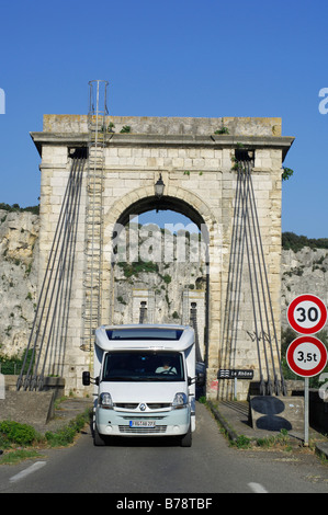 Locations à Bourg-Saint-Andeol, Rhône, Ardèche, Rhône-Alpes, France, Europe Banque D'Images