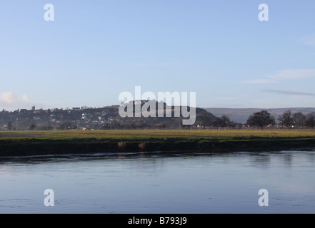 Le château de Stirling et forth Stirling en Écosse janvier 2009 Banque D'Images