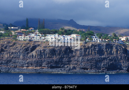 Hotel Jardin Tecina, Playa de Santiago, l'île de La Gomera, Canary Islands, Spain, Europe Banque D'Images