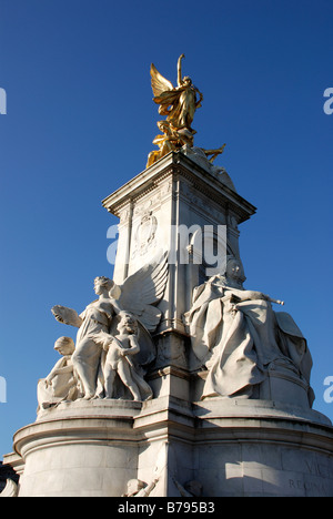 Victoria Memorial, side shot, London, UK Banque D'Images