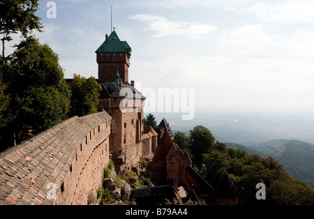 Château Haut Koenigsbourg Banque D'Images