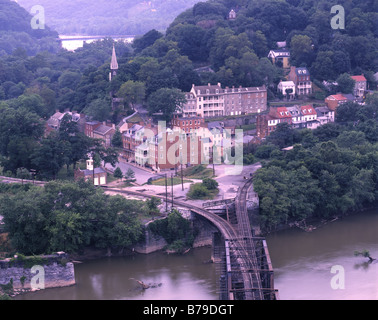 Harper's Ferry, West Virginia (ville historique) Banque D'Images