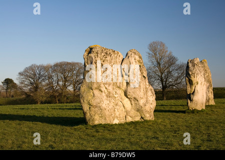 Avebury Stone Circle près de Marlborough, Wiltshire Banque D'Images