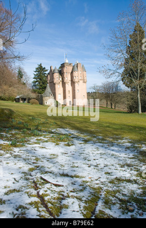 Craigievar Castle nr Alford Aberdeenshire Ecosse Banque D'Images