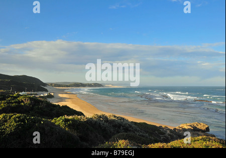 La Sunshine Coast à Kenton-on-Sea, Afrique du Sud, à l'Est, vers Port Alfred Banque D'Images