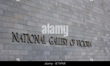 National Gallery of Victoria, Melbourne, Australie Banque D'Images