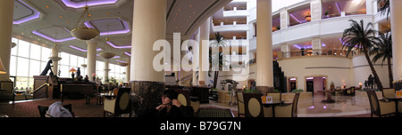 Intérieur de l'hôtel Marriott à El Cairo, Egypte Banque D'Images