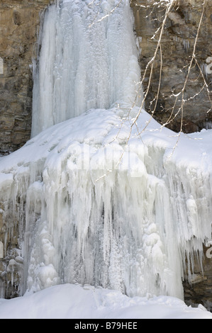 Cascade de glace Banque D'Images