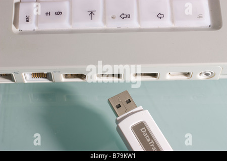 Clé USB, lecteur flash, clé usb, clé usb mémoire flash de transfert de données Banque D'Images
