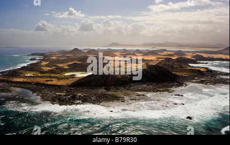 Los Lobos Fuerteventura Canaries Espagne Banque D'Images