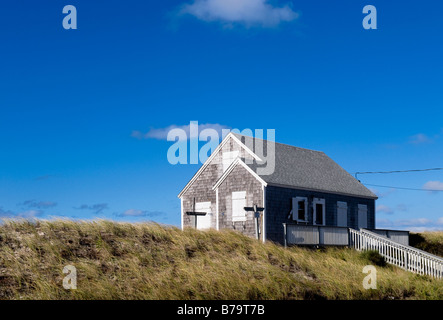 Waterfront beach cottage truro, Cape Cod, Massachusetts usa Banque D'Images