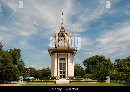 Choeung Ek (The Killing Fields) à Phnom Penh, Cambodge Banque D'Images