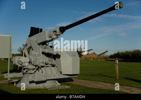 Défensivement équipée de navires marchands au Mémorial National Memorial Arboreteum à Alrewas dans le Staffordshire, Angleterre Banque D'Images