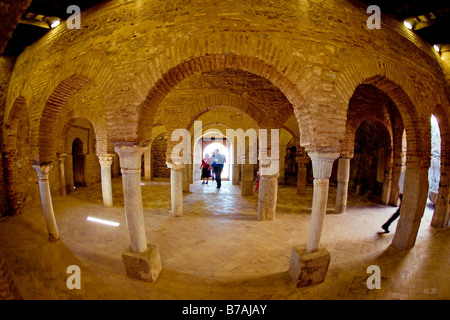 Almonaster la Real mosquée arabe dans le Parc National de la Sierra de Aracena et Picos de Aroche Huelva Andalousie Espagne Banque D'Images