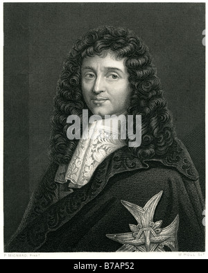 Jean-Baptiste Colbert (29 août 1619 - 6 septembre 1683) a servi comme le ministre français des finances de 1665 à 1683 Banque D'Images