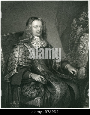 Francis Nord, 1er baron Guilford (1637-1685), était le troisième fils du 4e baron nord, et fut créé baron en 1683, Guilford Banque D'Images