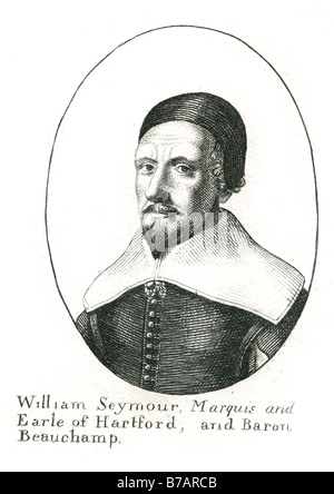 William Seymour William Seymour, 2 Duc de Somerset KG (1588 - 24 octobre 1660) était un noble anglais et le commandant royaliste Banque D'Images