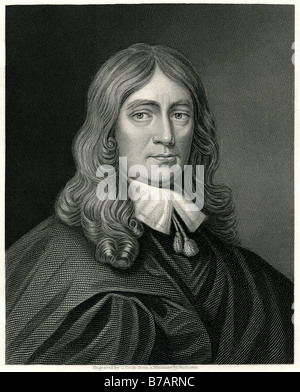 John Milton II (9 décembre 1608 - 8 novembre 1674) était un poète anglais, auteur et polémiste, fonctionnaire pour le Commonwealt Banque D'Images