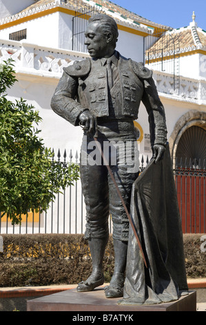 Statue de Matador, Séville, Espagne Banque D'Images