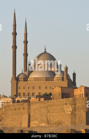 Mohammed Ali mosquée de la Citadelle au Caire Egypte Banque D'Images