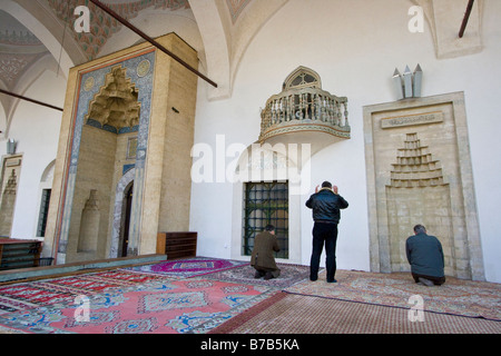 Husrevbey ou Mosquée Gazi Beys à Sarajevo Bosnie Banque D'Images