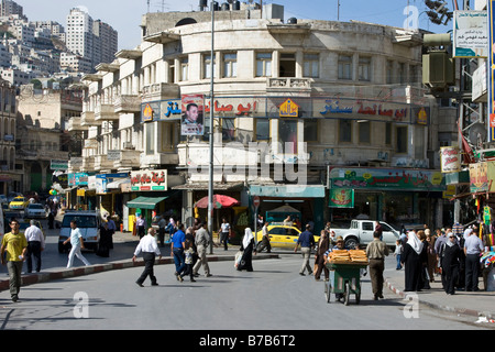 Le centre-ville de Naplouse Cisjordanie Palestine Banque D'Images