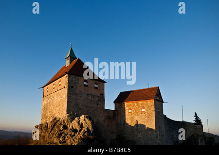 Le château Burg Hohenstein, Hohenstein, Pommern - Bavière, Allemagne Banque D'Images