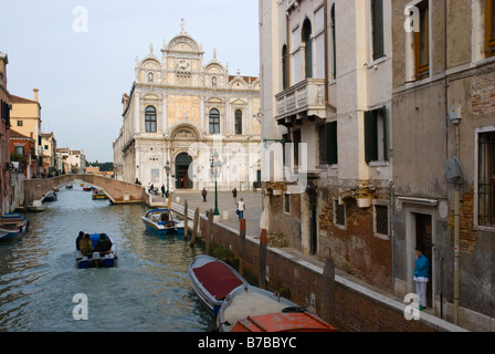 Campo Santi Giovanni e Paolo à Venise Italie Europe Banque D'Images