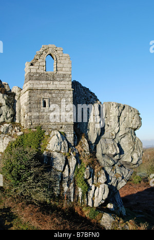 L'ancienne chapelle construite en 'rock' à roche roche près de St Austell, Cornwall.,uk Banque D'Images