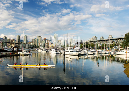 False Creek, Vancouver, BC, Canada Banque D'Images