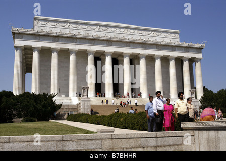 Lincoln Memorial, Washington D.C., États-Unis Banque D'Images