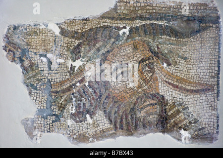 Mosaïque romaine de Bishapur Musée National de Téhéran, Iran Banque D'Images