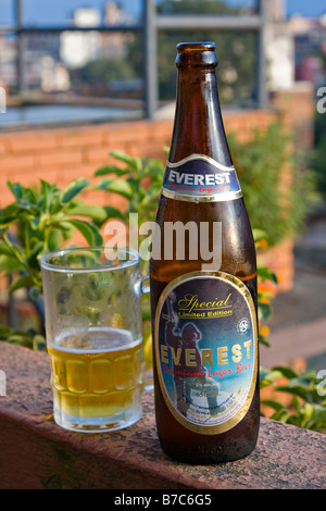 La bière Everest, Népal, Asie Banque D'Images